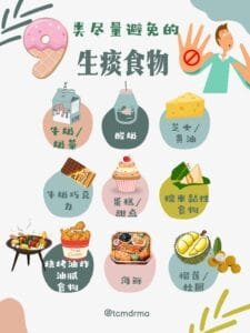 生痰的食物